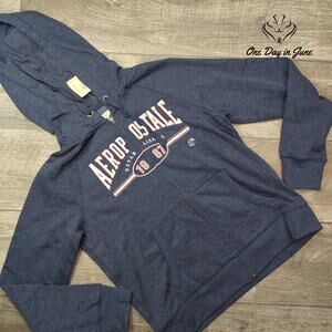 Aeropostale Full Zip Hoodie Size L